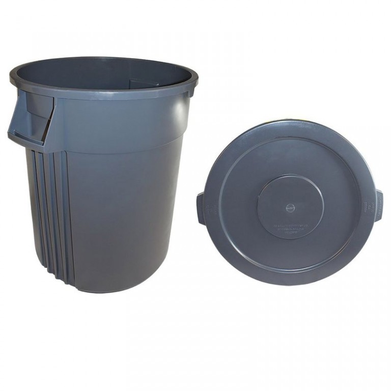 44 Gallon Trash Can - Made in the USA by Doyle Shamrock Industries