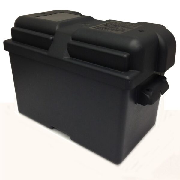 Group 27 Black Plastic Battery Box