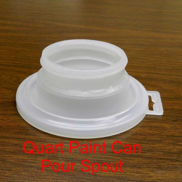 Paint Can Pour Spout Gallon Or Quart Size Fast UPS Shipping   Quart Paint Can Pour Spout 600x600 