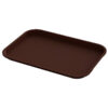 Brown Plastic Serving Tray | Size 10" x 14"