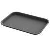 Gray Plastic Serving Tray | Size 10" x 14"