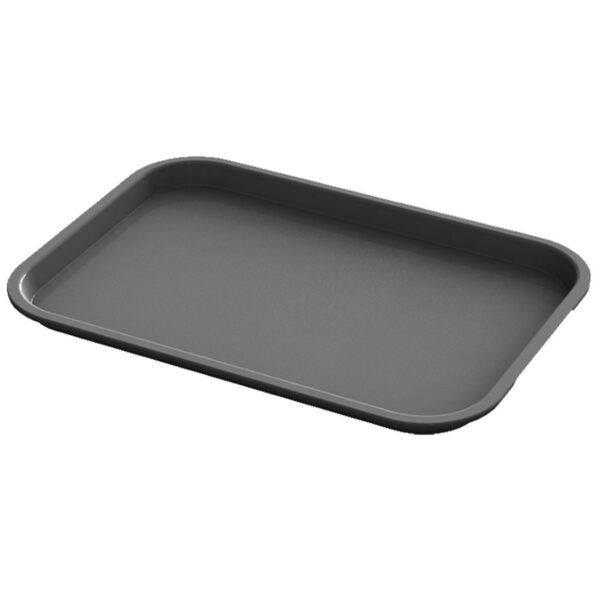 Gray Plastic Serving Tray | Size 12" x 16"