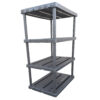 4 tier 24 inch shelf iso view