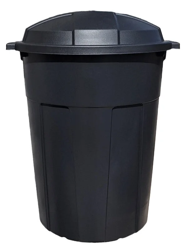 32-Gallon Trash Can With Recessed Handles