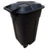 45-Gallon Trash Can right rear view