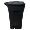 45-Gallon Trash Can right side view