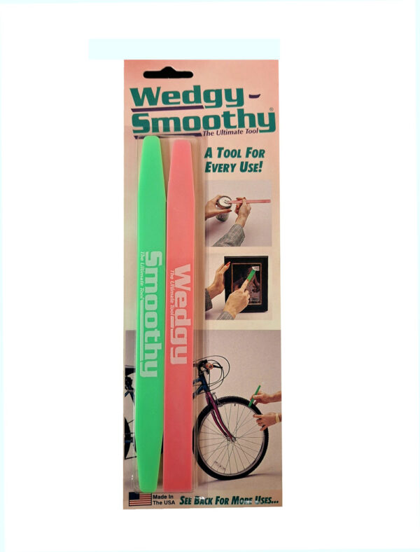 Front view of Wedgy-Smoothy package