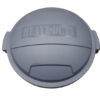 32-Gallon Heavy-Duty Trash Can Lid top view