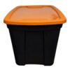 20 Gallon Halloween Storage Tote end view