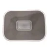 41 Quart Beige Wastebasket top view