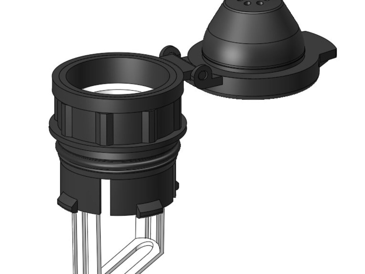 Standard Flip-Top Push-In Battery Vent Cap